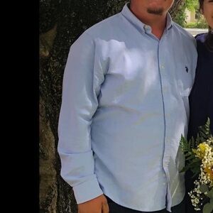 Men’s Blue Button Down